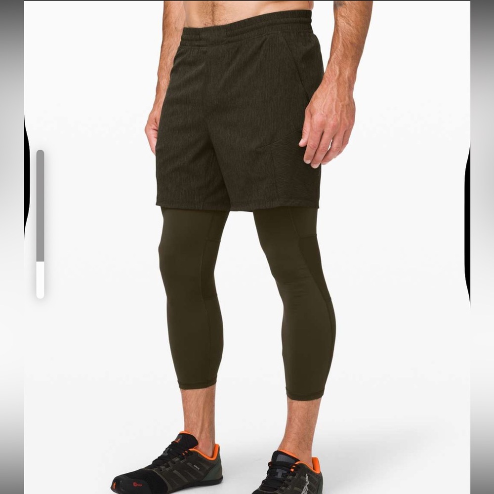 Lululemon Active Expert Short Tight 6” size Large
